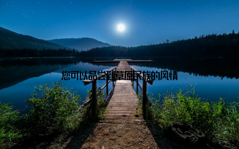 您可以品尝到草原民族的风情