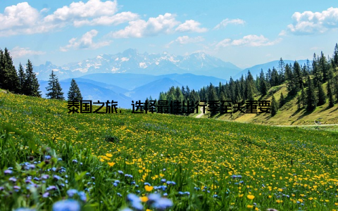 泰国之旅, 选择最佳出行季至关重要