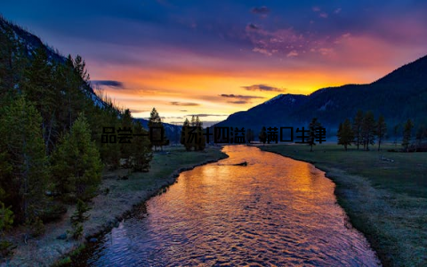 品尝一口, 汤汁四溢, 满口生津